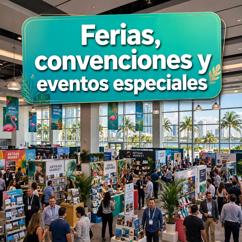 Agenda Ferias, convenciones y eventos especiales Miami